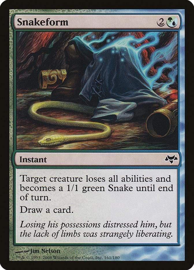 Magic: The Gathering MTG Single Snakeform [Eventide]