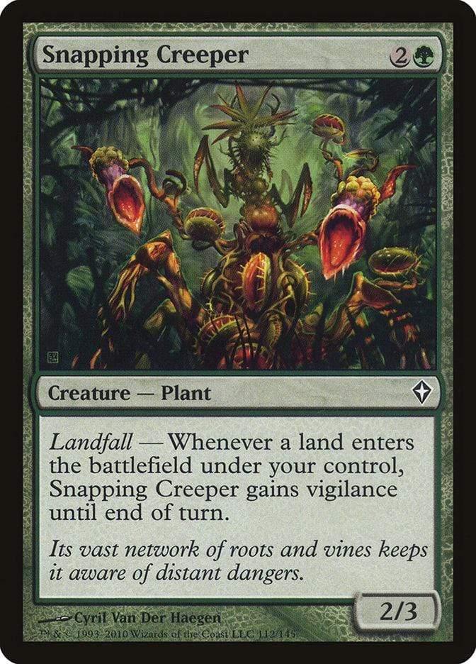 Magic: The Gathering MTG Single Snapping Creeper [Worldwake]
