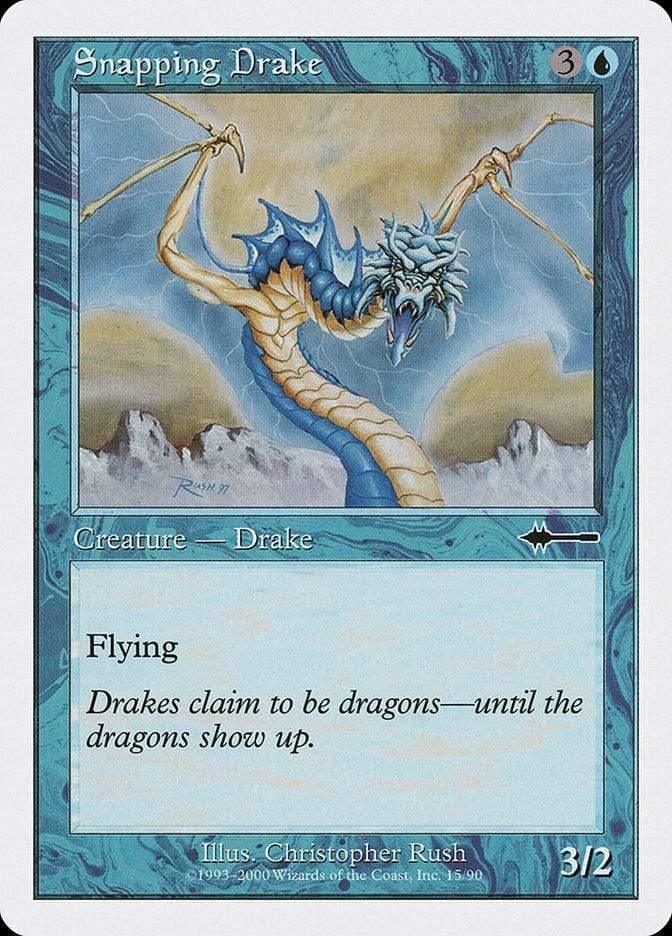 Magic: The Gathering MTG Single Snapping Drake [Beatdown Box Set]