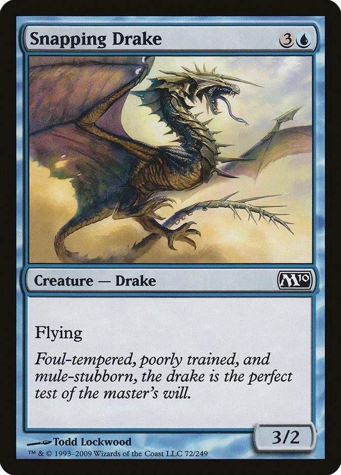 Magic: The Gathering MTG Single Snapping Drake [Magic 2010]