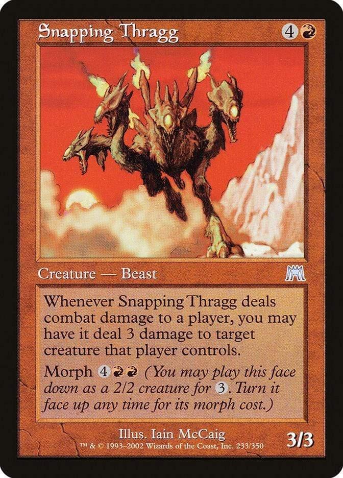 Magic: The Gathering MTG Single Snapping Thragg [Onslaught]
