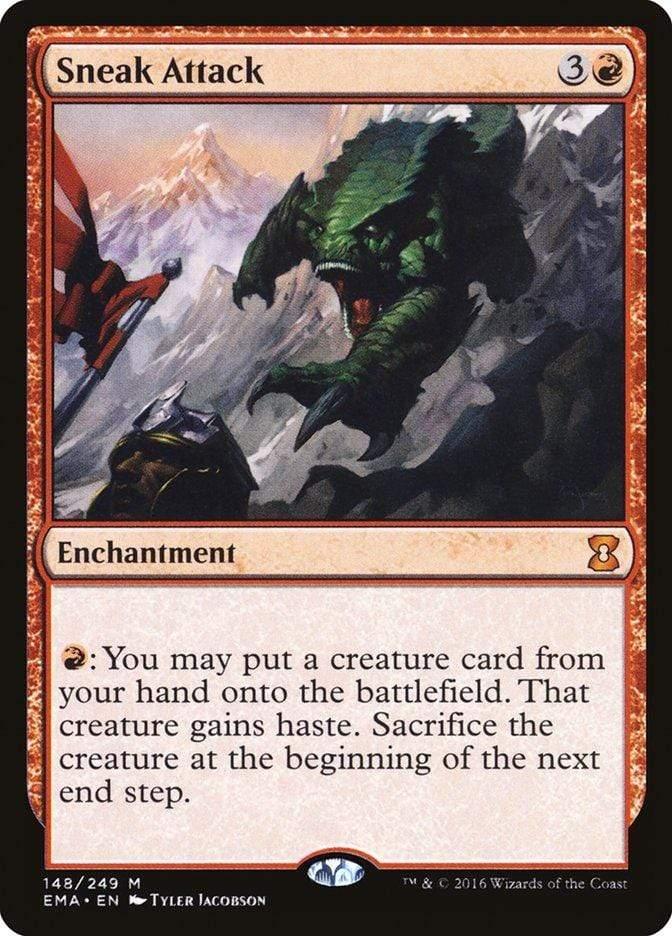 Magic: The Gathering MTG Single Sneak Attack [Eternal Masters]