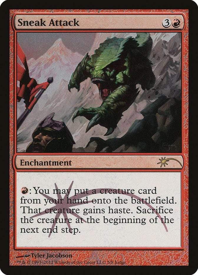 Magic: The Gathering MTG Single Sneak Attack [Judge Gift Cards 2012]