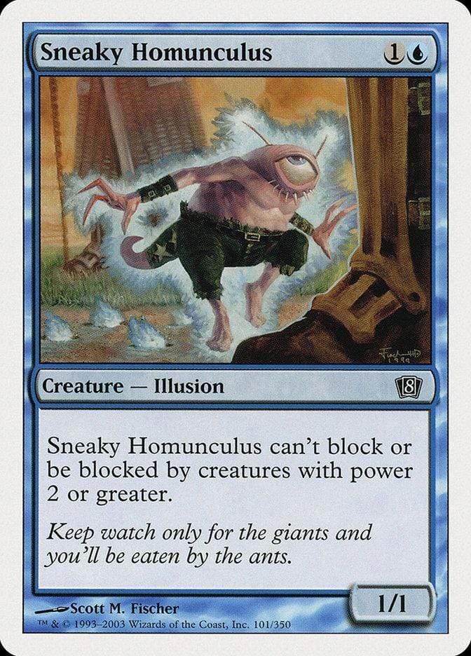 Magic: The Gathering MTG Single Sneaky Homunculus [Eighth Edition]