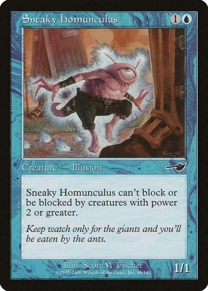 Magic: The Gathering MTG Single Sneaky Homunculus [Nemesis]