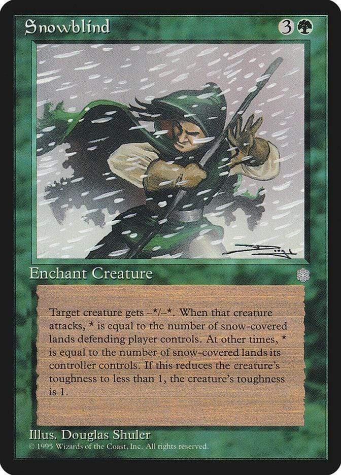 Magic: The Gathering MTG Single Snowblind [Ice Age]