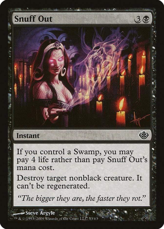 Magic: The Gathering MTG Single Snuff Out [Duel Decks: Garruk vs. Liliana]
