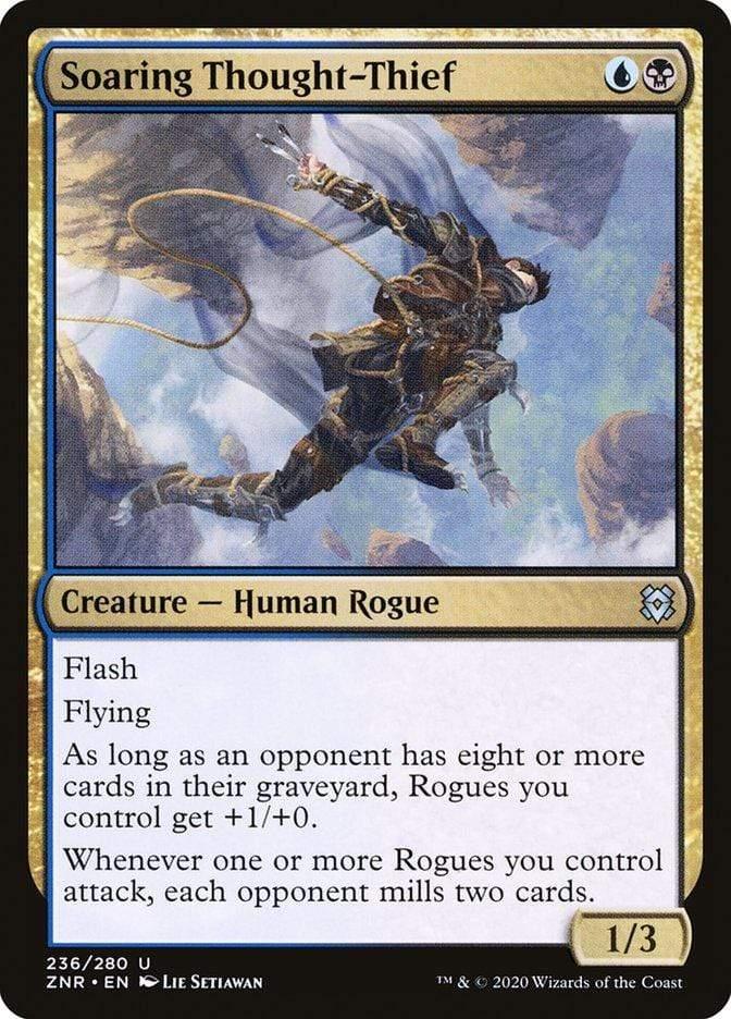 Magic: The Gathering MTG Single Soaring Thought-Thief [Zendikar Rising]