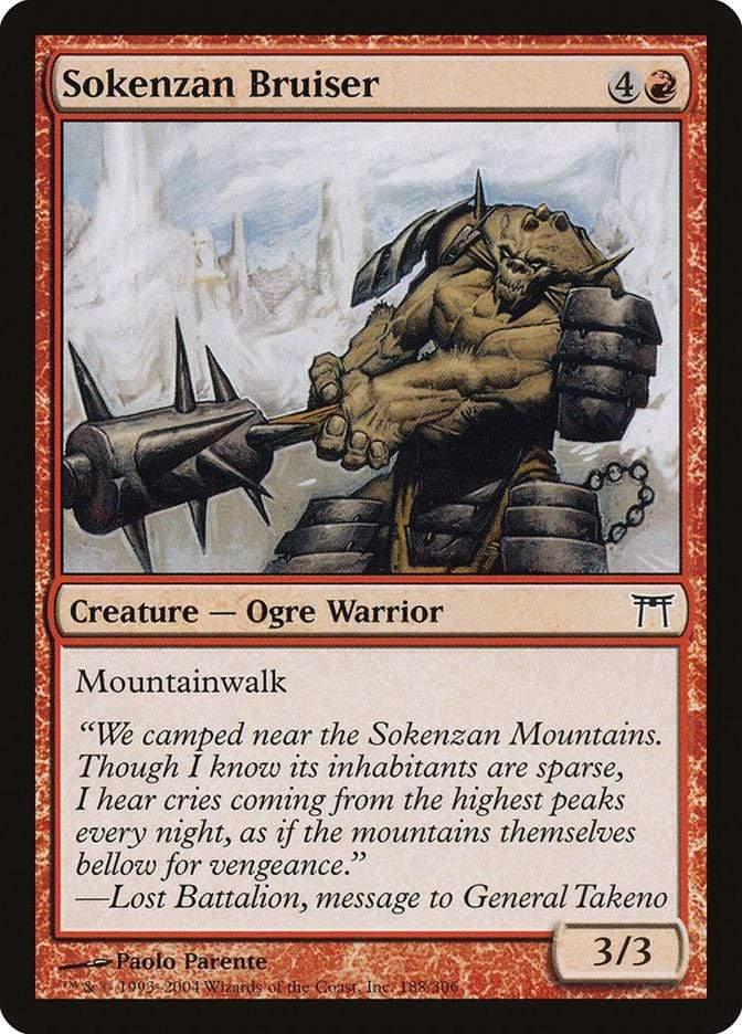 Magic: The Gathering MTG Single Sokenzan Bruiser [Champions of Kamigawa]