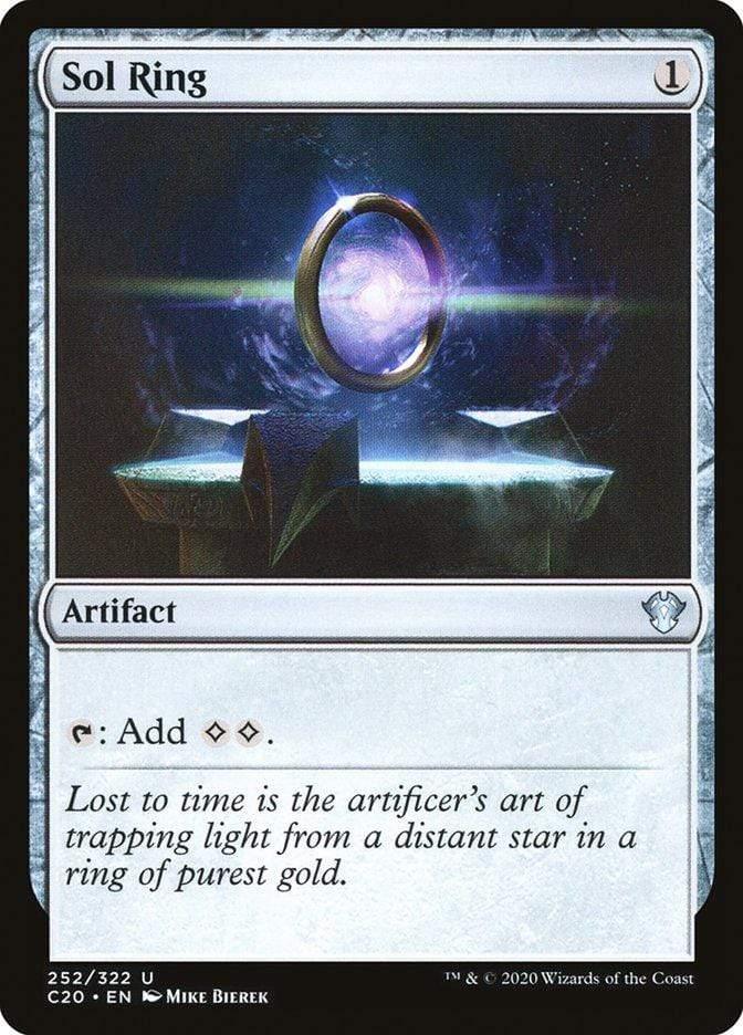 Magic: The Gathering MTG Single Sol Ring [Commander 2020]