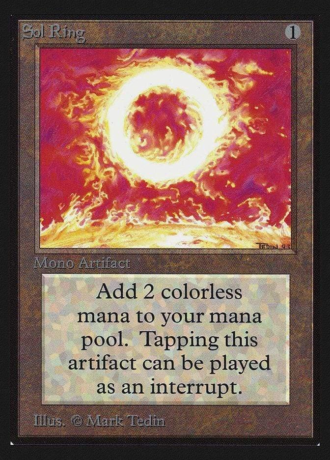 Magic: The Gathering MTG Single Sol Ring [International Collectors’ Edition]