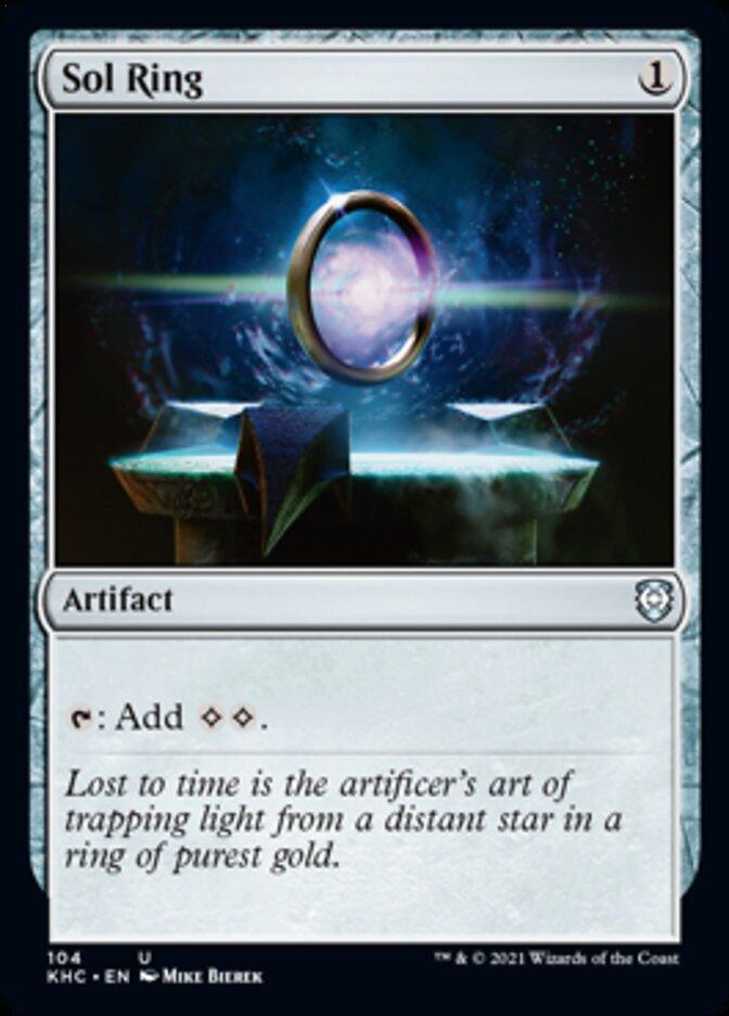 Magic: The Gathering MTG Single Sol Ring [Kaldheim Commander]