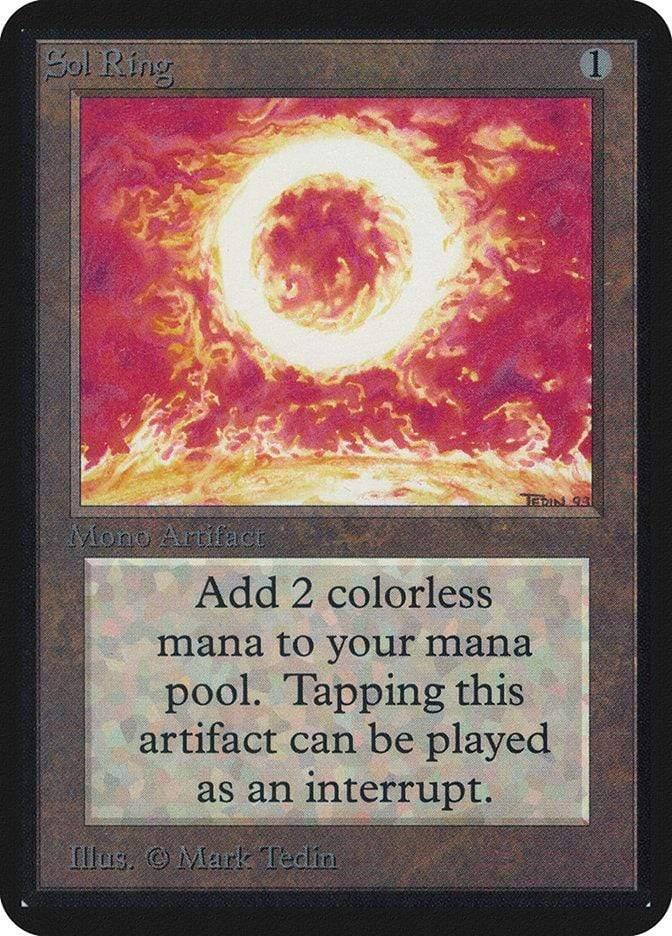 Magic: The Gathering MTG Single Sol Ring [Limited Edition Alpha]