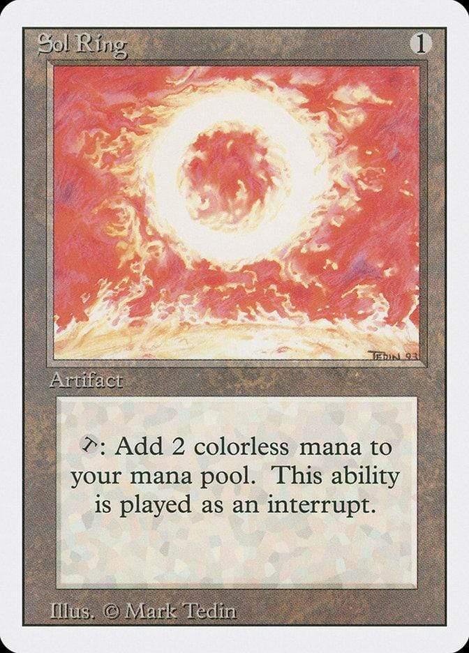 Magic: The Gathering MTG Single Sol Ring [Revised Edition]