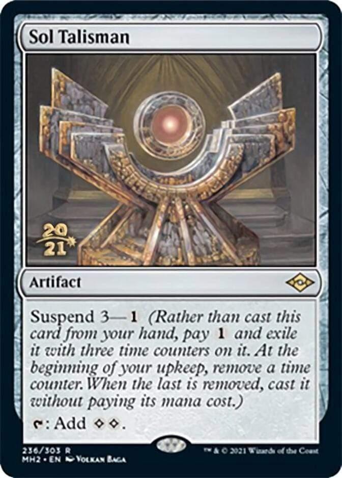 Magic: The Gathering MTG Single Sol Talisman [Modern Horizons 2 Prerelease Promos]