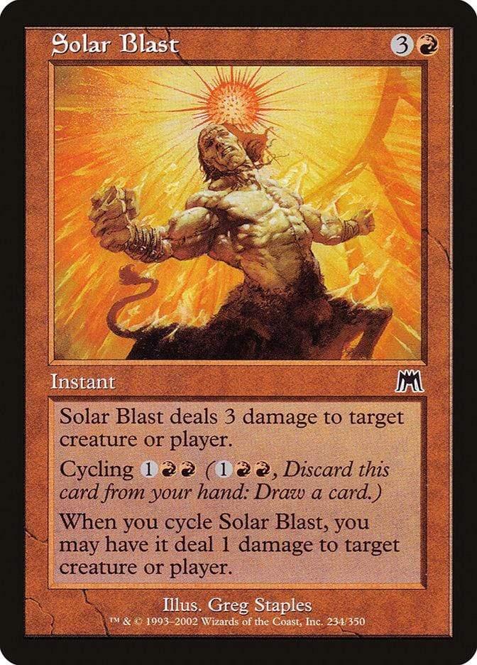 Magic: The Gathering MTG Single Solar Blast [Onslaught]