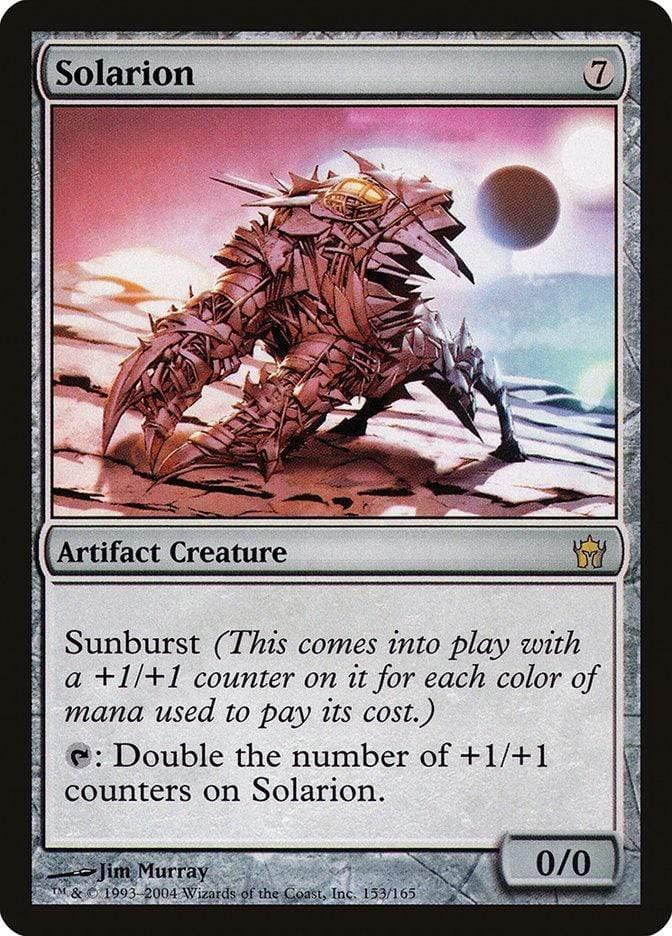 Magic: The Gathering MTG Single Solarion [Fifth Dawn]