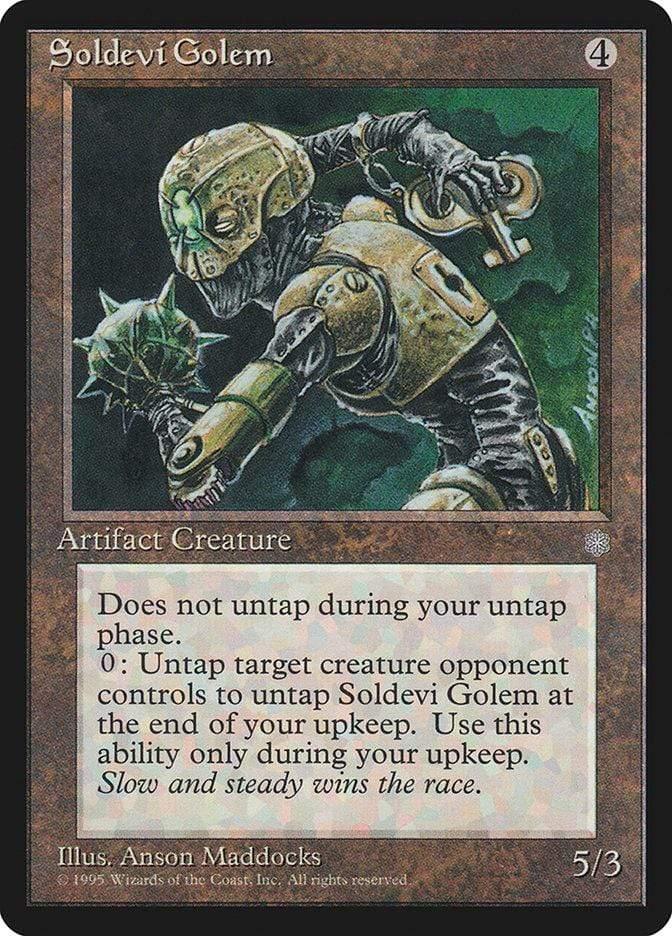 Magic: The Gathering MTG Single Soldevi Golem [Ice Age]