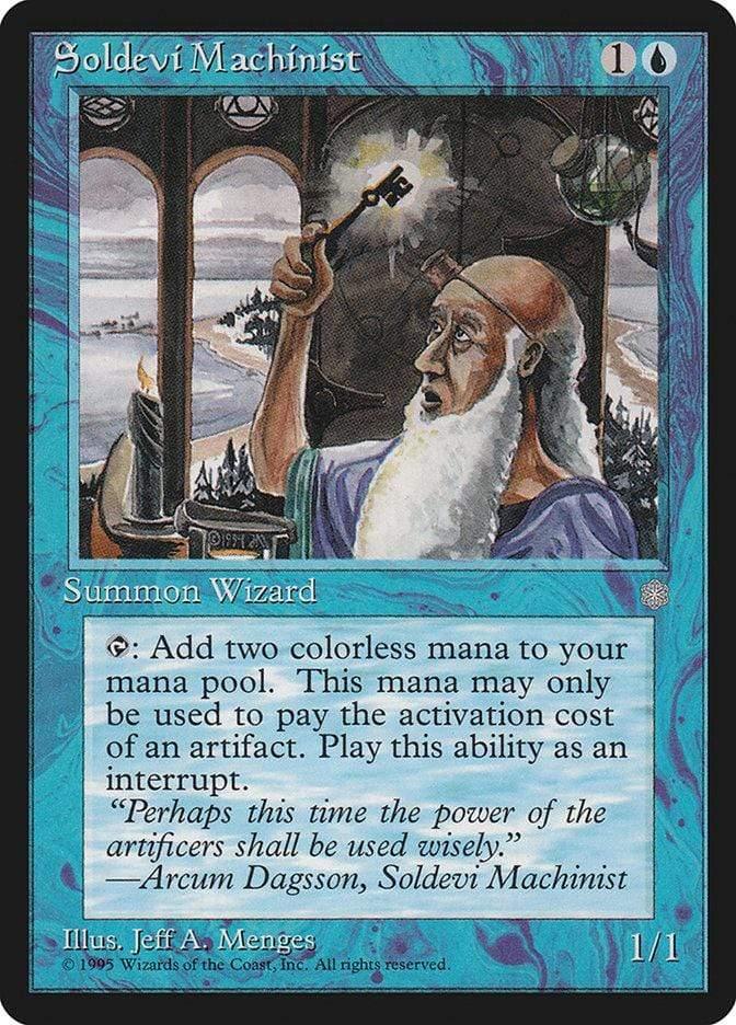 Magic: The Gathering MTG Single Soldevi Machinist [Ice Age]