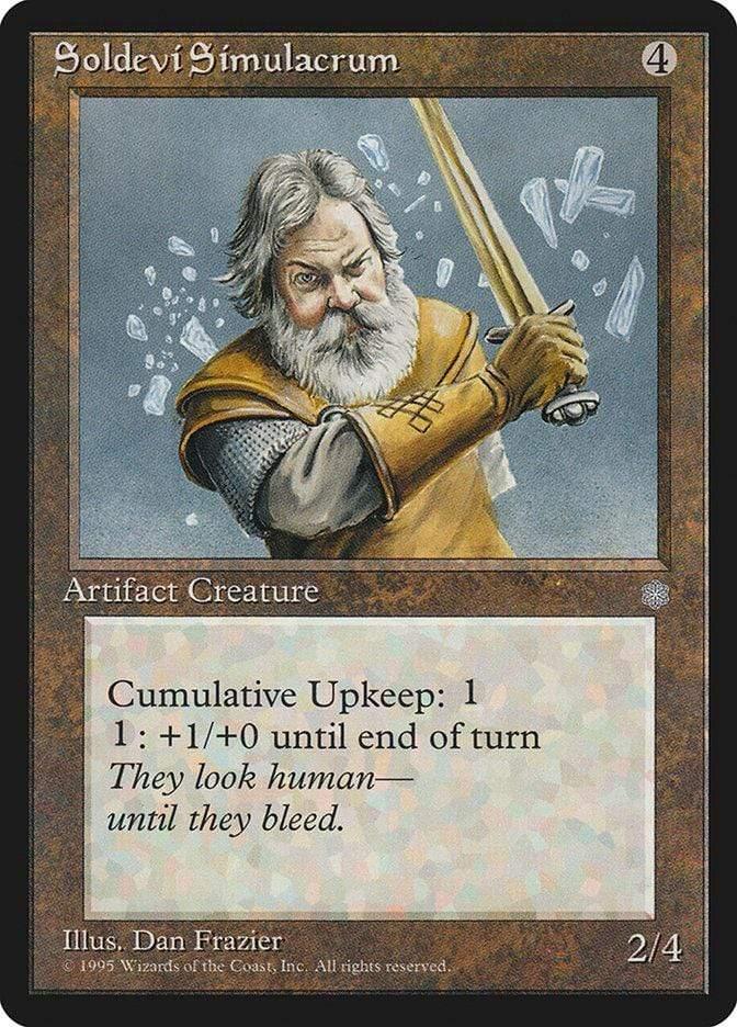 Magic: The Gathering MTG Single Soldevi Simulacrum [Ice Age]
