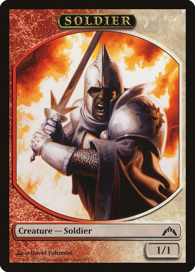 Magic: The Gathering MTG Single Soldier [Gatecrash Tokens]