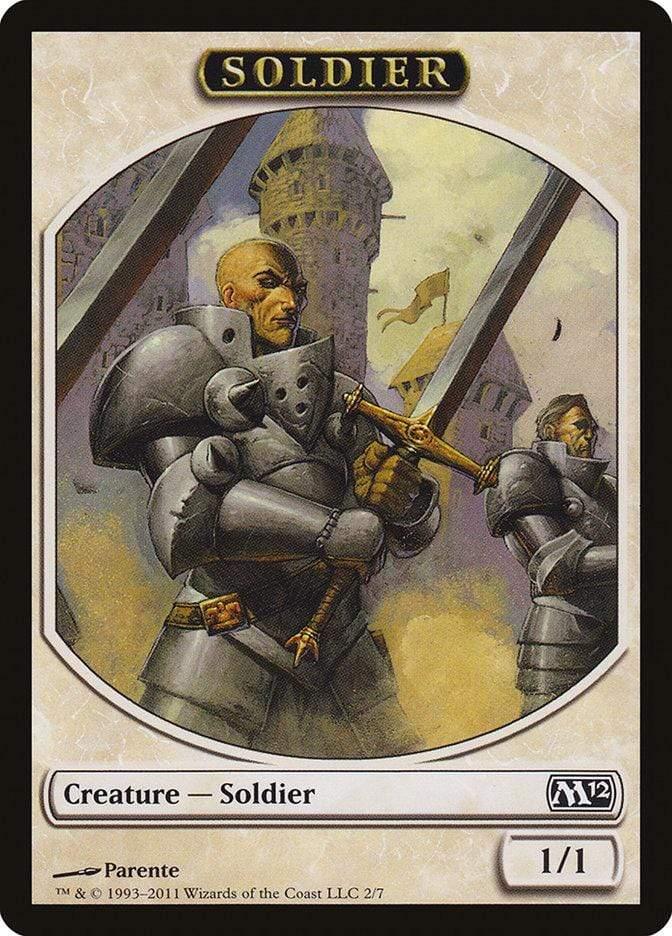 Magic: The Gathering MTG Single Soldier [Magic 2012 Tokens]