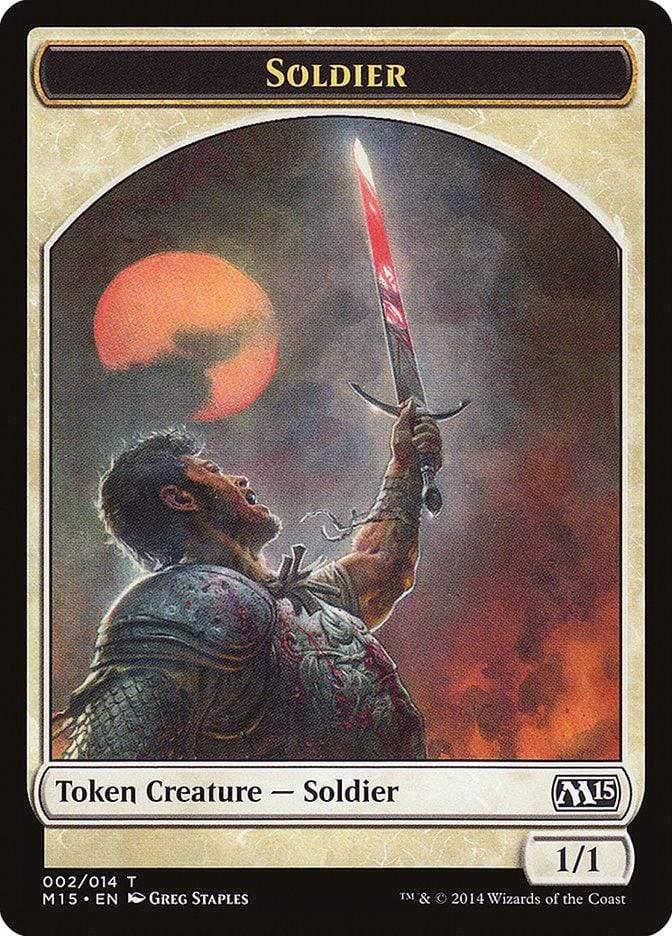 Magic: The Gathering MTG Single Soldier [Magic 2015 Tokens]