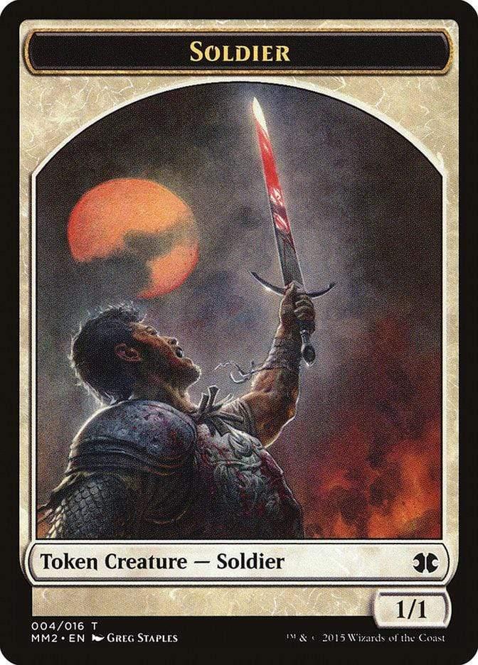 Magic: The Gathering MTG Single Soldier [Modern Masters 2015 Tokens]