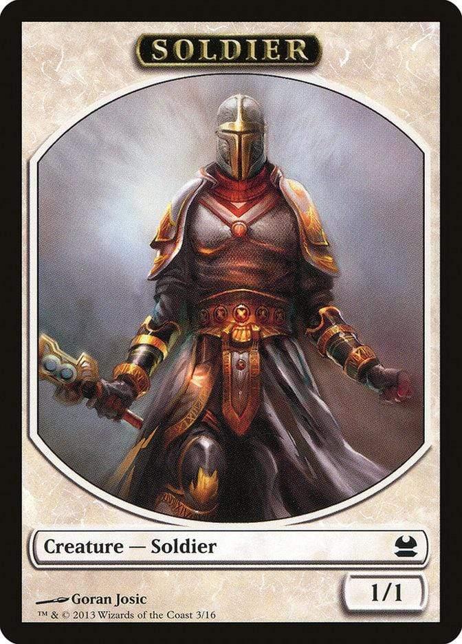 Magic: The Gathering MTG Single Soldier [Modern Masters Tokens]