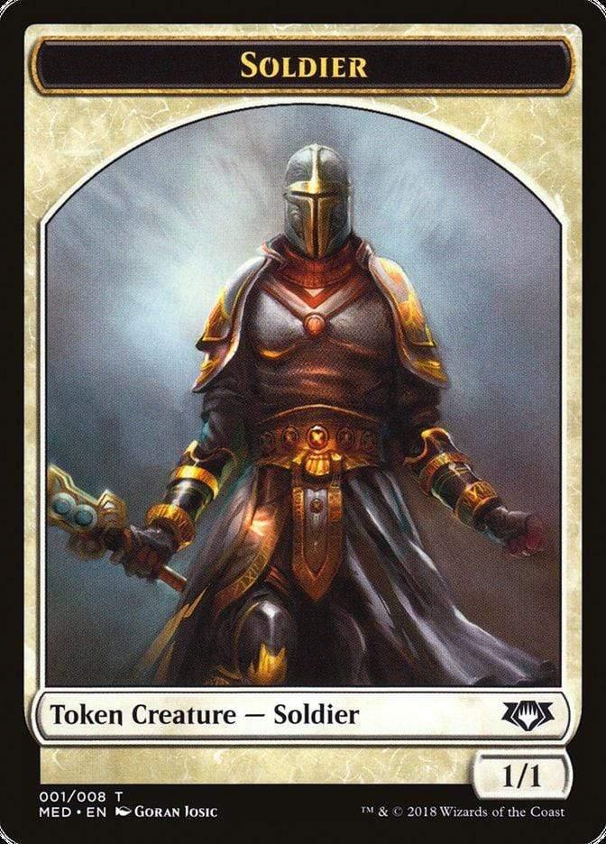 Magic: The Gathering MTG Single Soldier [Mythic Edition Tokens]
