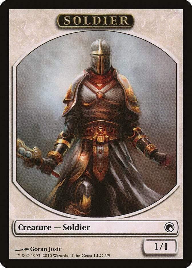 Magic: The Gathering MTG Single Soldier [Scars of Mirrodin Tokens]