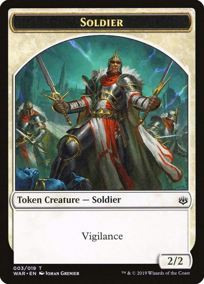 Magic: The Gathering MTG Single Soldier [War of the Spark Tokens]