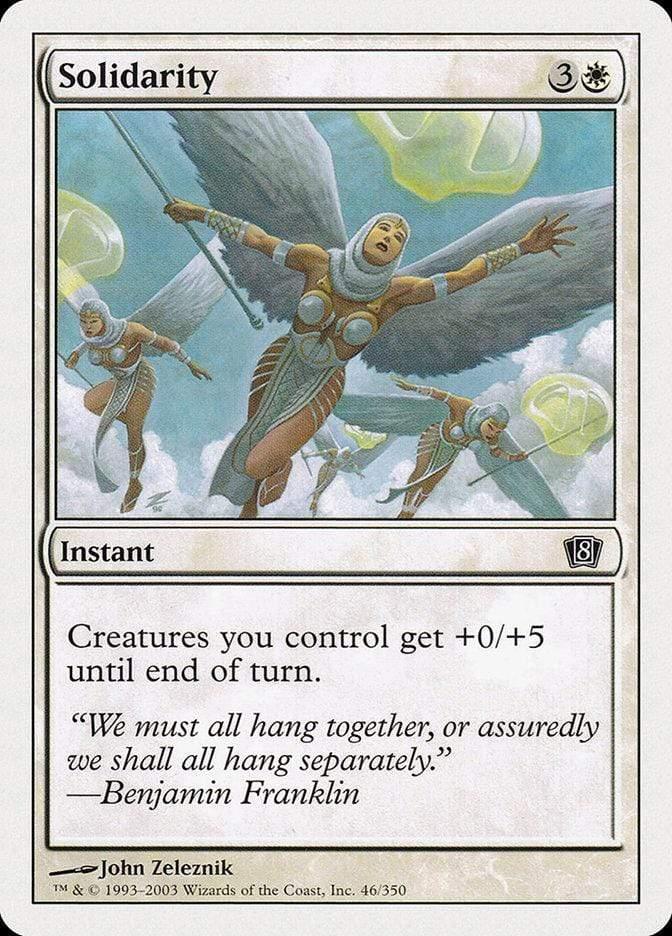 Magic: The Gathering MTG Single Solidarity [Eighth Edition]