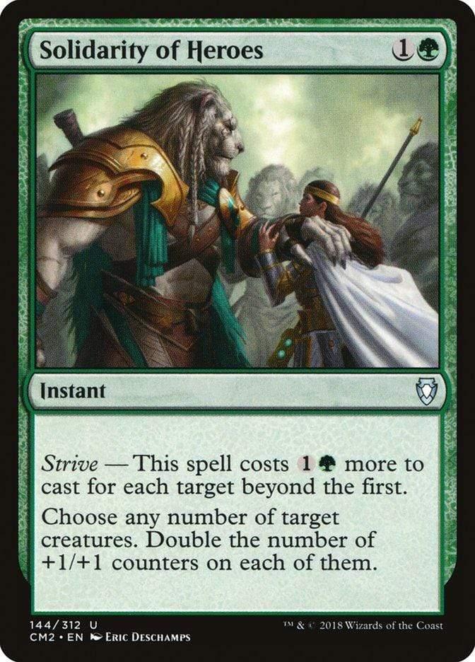 Magic: The Gathering MTG Single Solidarity of Heroes [Commander Anthology Volume II]