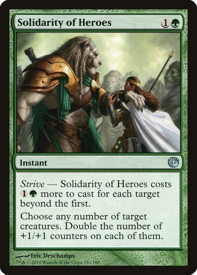 Magic: The Gathering MTG Single Solidarity of Heroes [Journey into Nyx]