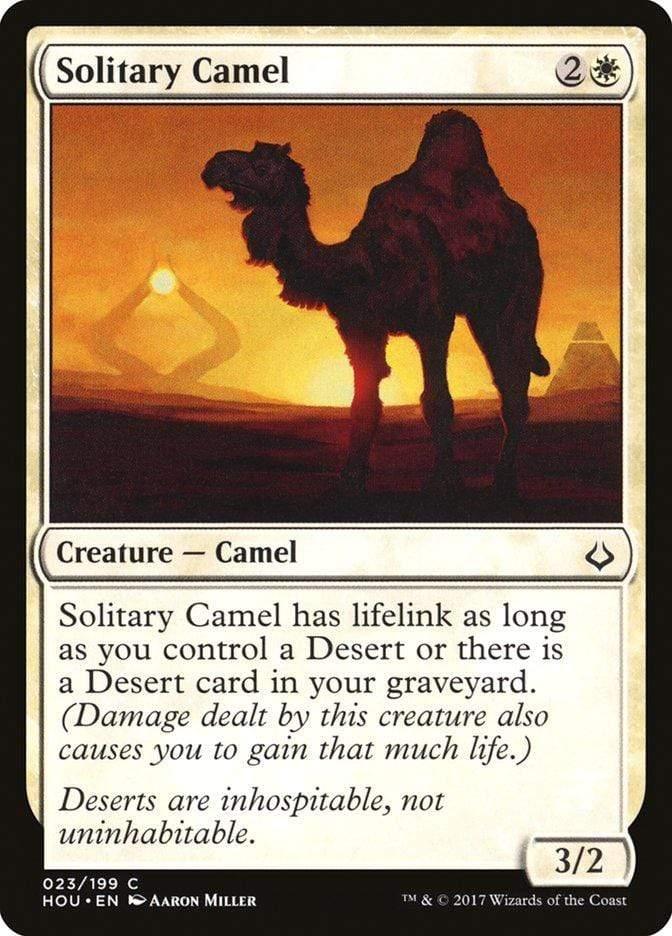 Magic: The Gathering MTG Single Solitary Camel [Hour of Devastation]
