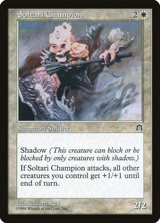Magic: The Gathering MTG Single Soltari Champion [Stronghold]