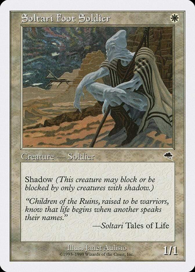 Magic: The Gathering MTG Single Soltari Foot Soldier [Battle Royale Box Set]