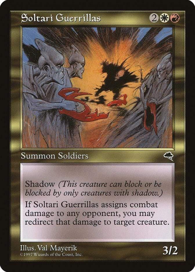 Magic: The Gathering MTG Single Soltari Guerrillas [Tempest]