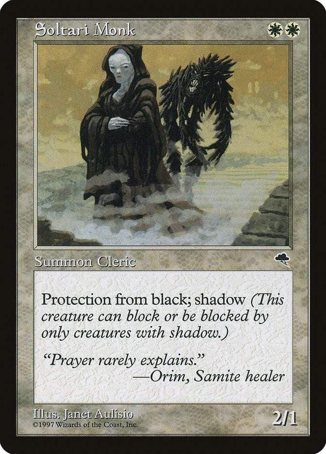 Magic: The Gathering MTG Single Soltari Monk [Tempest]