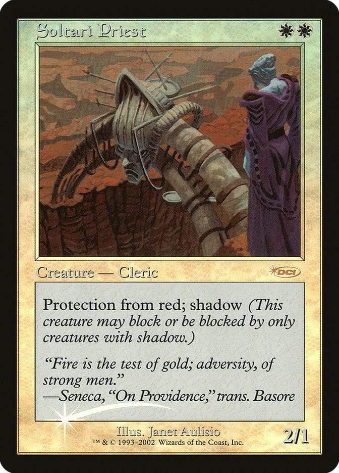 Magic: The Gathering MTG Single Soltari Priest [Friday Night Magic 2002]