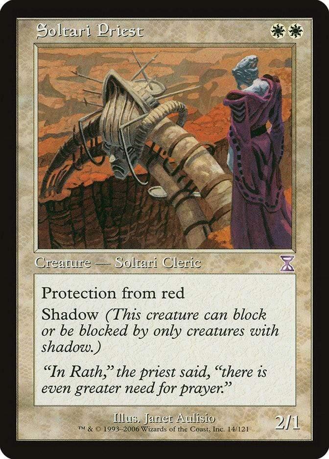 Magic: The Gathering MTG Single Soltari Priest [Time Spiral Timeshifted]