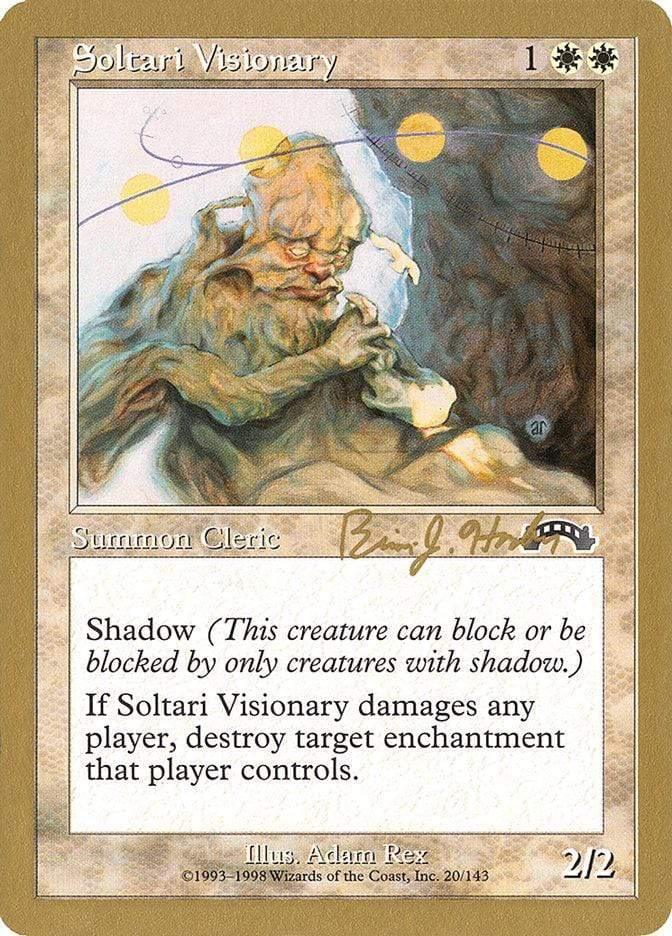 Magic: The Gathering MTG Single Soltari Visionary [World Championship Decks 1998]