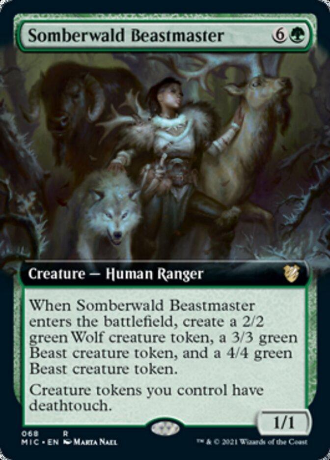 Magic: The Gathering MTG Single Somberwald Beastmaster (Extended) [Innistrad: Midnight Hunt Commander]
