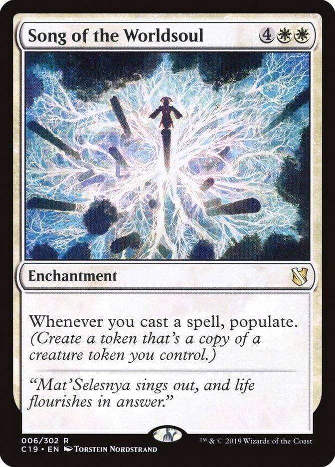 Magic: The Gathering MTG Single Song of the Worldsoul [Commander 2019]