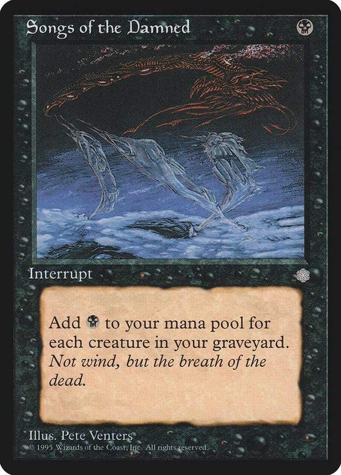 Magic: The Gathering MTG Single Songs of the Damned [Ice Age]