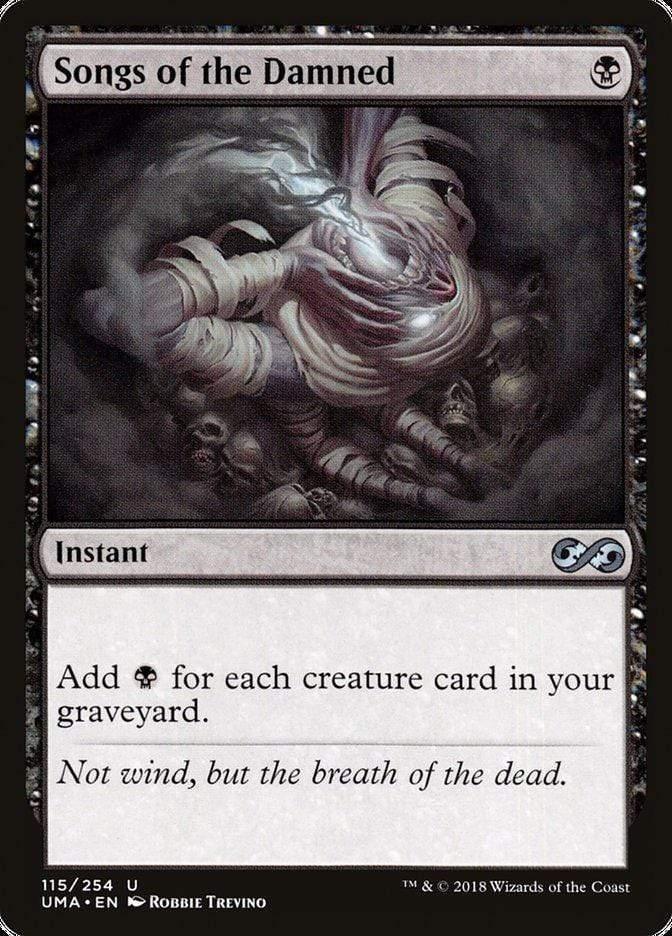 Magic: The Gathering MTG Single Songs of the Damned [Ultimate Masters]
