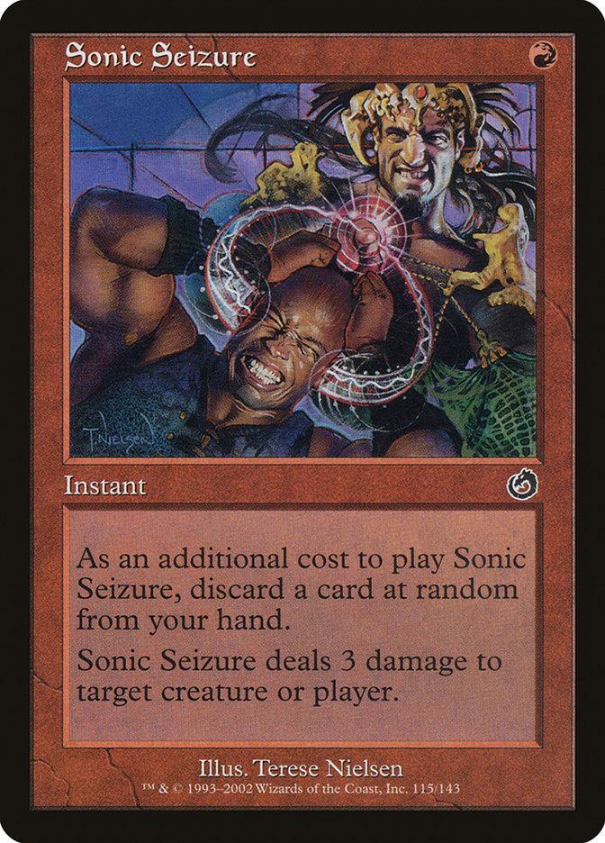 Magic: The Gathering MTG Single Sonic Seizure [Torment]