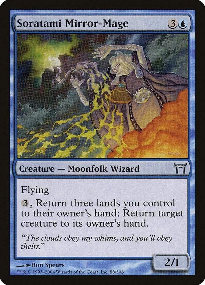 Magic: The Gathering MTG Single Soratami Mirror-Mage [Champions of Kamigawa]
