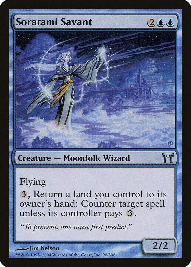 Magic: The Gathering MTG Single Soratami Savant [Champions of Kamigawa]